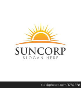 Sun Vector illustration Icon Logo Template design