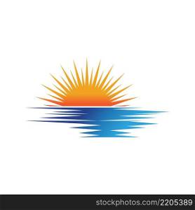 Sun Vector illustration Icon Logo Template design