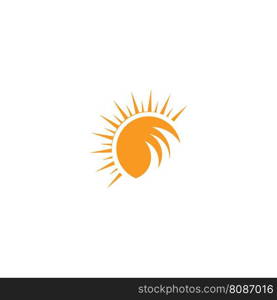 Sun Vector illustration Icon Logo Template design