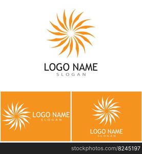 Sun Vector illustration Icon Logo Template design