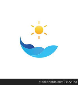 Sun Vector illustration Icon Logo Template design