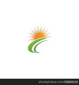 Sun Vector illustration Icon Logo Template design