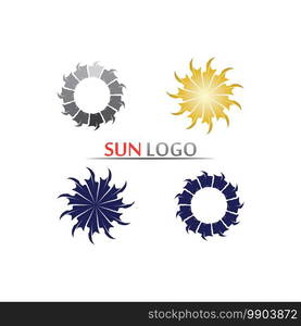 Sun Vector illustration Icon Logo Template design