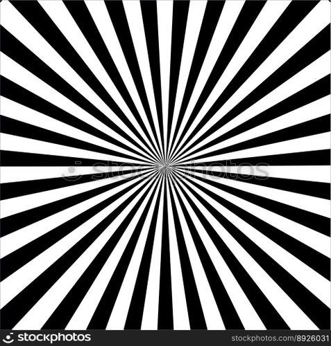 Sunburst pattern design vector image
