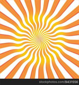 sunburst vector background illustration design
