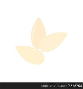Sunflower seed icon free vector 