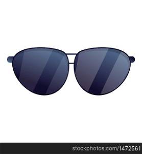 Sunglasses icon. Cartoon of sunglasses vector icon for web design isolated on white background. Sunglasses icon, cartoon style