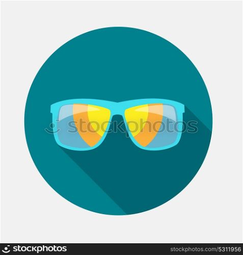 Sunglasses Icon Vector Illustration EPS10. Sunglasses Icon Vector Illustration