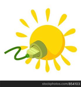 Sunlight icon. Isometric illustration of sunlight vector icon for web. Sunlight icon, isometric style