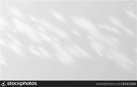 Sunlight on a gray wall, sunbeams in a room, sunny day background for product presentation. Vector illustration.. Sunlight on a gray wall, sunbeams in a room, sunny day background.