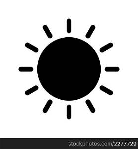 Sunny icon vector design template