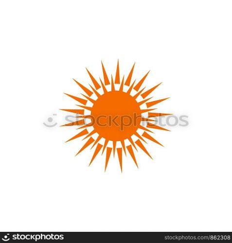 sunny weather icon. Logo element illustration. sunny weather symbol design. colored collection. sunny weather concept. Can be used in web and mobile
