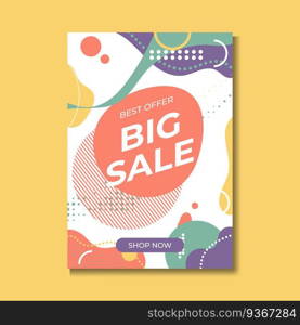 Super sale banner, colorful and playful design. Vector illustration