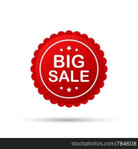 Super Sale poster, banner. Big sale Vector illustration. Super Sale poster, banner. Big sale. Vector stock illustration.