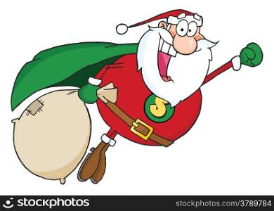 Super Santa Claus Fly