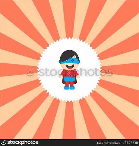 superhero cartoon character theme graphic art vector illustration. superhero cartoon character