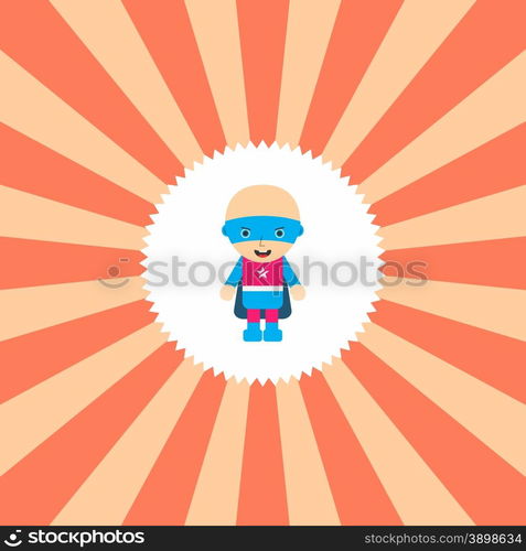 superhero cartoon character theme graphic art vector illustration. superhero cartoon character