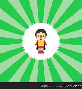 superhero cartoon character theme graphic art vector illustration. superhero cartoon character