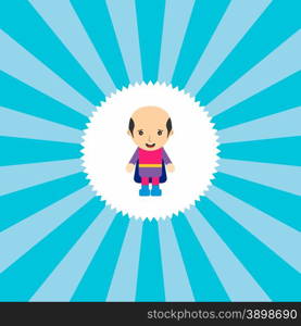 superhero cartoon character theme graphic art vector illustration. superhero cartoon character