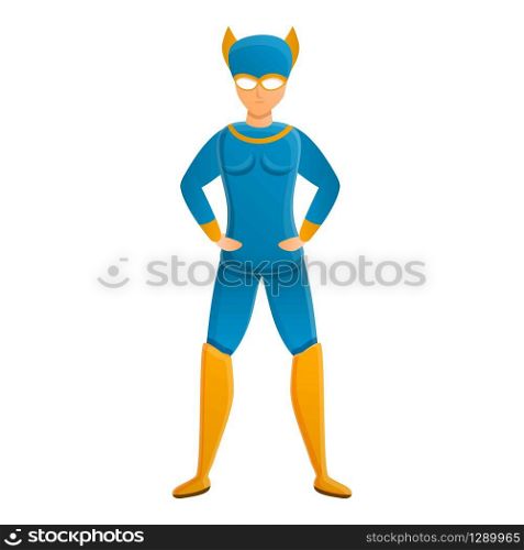 Superhero costume icon. Cartoon of superhero costume vector icon for web design isolated on white background. Superhero costume icon, cartoon style