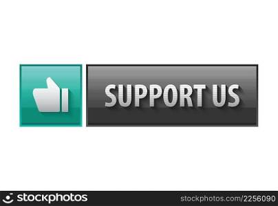 support us web button