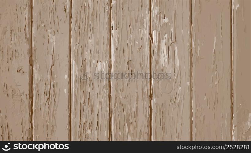 surface is made of wooden boards. Vector illustration for creative design and simple backgrounds