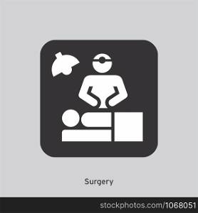 Surgery Icon Sign