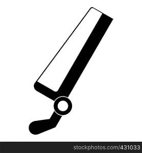 Surgical saw icon. Simple illustration of surgical saw vector icon for web. Surgical saw icon, simple style