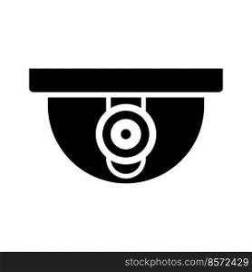 surveillance camera icon vector template