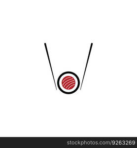 sushi icon vector illustration template design