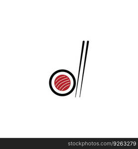 sushi icon vector illustration template design