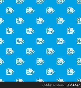 Sushi pattern vector seamless blue repeat for any use. Sushi pattern vector seamless blue