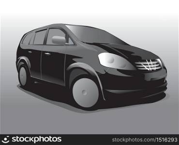 suv car. EPS10 vector illustration
