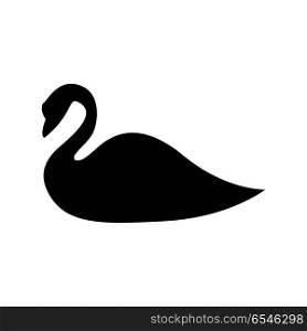 Swan icon .