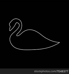 Swan icon .