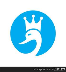 Swan logo images illustration design