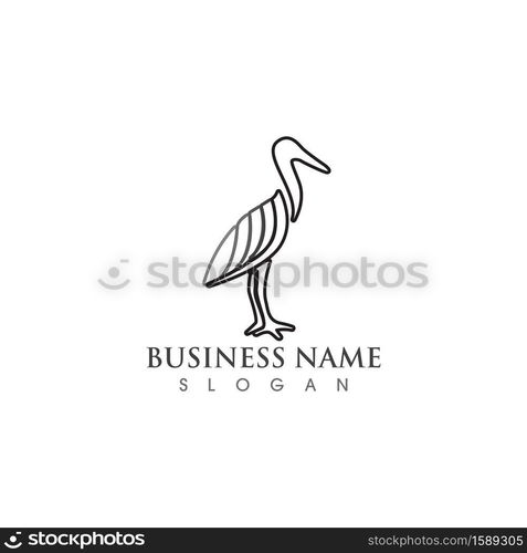 Swan logo Template