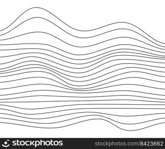 swaying mountain landscape texture lines for background decoration