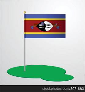 Swaziland Flag Pole