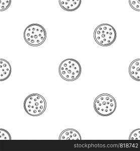 Sweet biscuit icon. Outline illustration of sweet biscuit vector icon for web design isolated on white background. Sweet biscuit icon, outline style