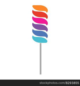 Sweet candy icon design illustration