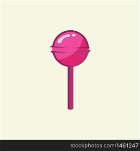 Sweet Candy Lollipop Realistic vector Background template Illustration