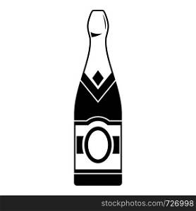 Sweet champagneicon. Simple illustration of sweet champagne vector icon for web. Sweet champagne icon, simple style