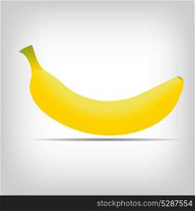 Sweet fresh yellow bananas vector illustration background