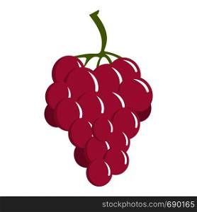 Sweet grape icon. Cartoon illustration of sweet grape vector icon for web. Sweet grape icon, cartoon style