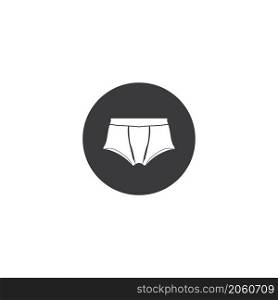 Swim trunks icon vector illustration flat design.