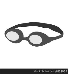 Swimming Goggles icon vector illustration symbol design