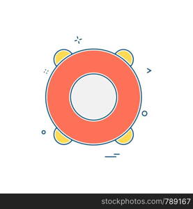 Swimming icon design vector