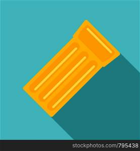 Swimming mattress icon. Flat illustration of swimming mattress vector icon for web design. Swimming mattress icon, flat style