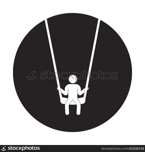 swing icon vector illustration symbol design